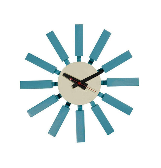 Mid Century Modern Wall Clock - Block Clock