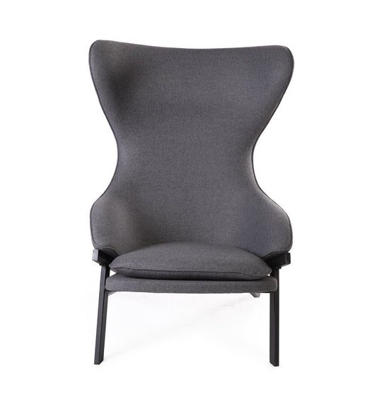 High Back Accent Chair - Brooke Lounge Chair