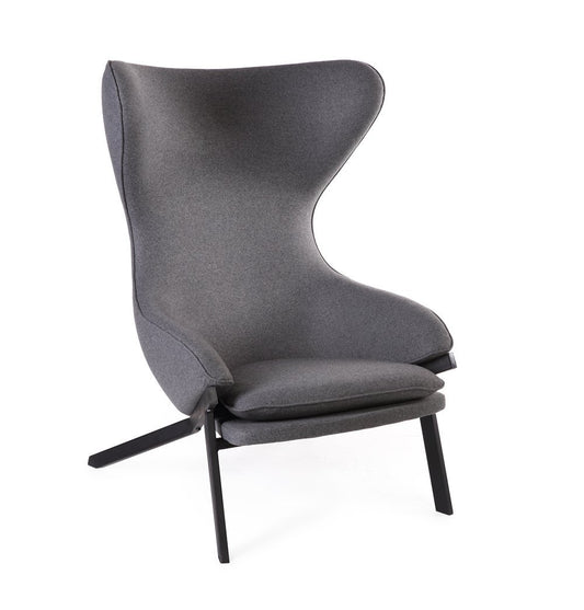 High Back Accent Chair - Brooke Lounge Chair