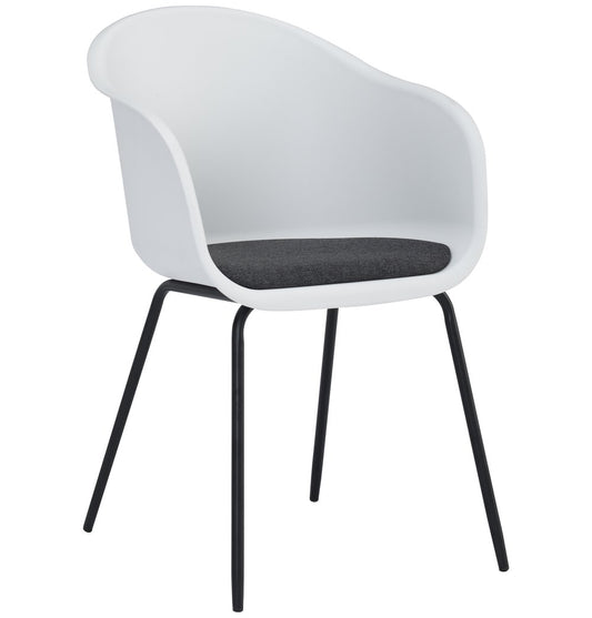 Colleen Dining Armchair - White - GFURN