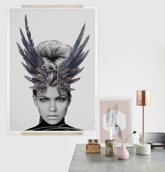 Crown of Feathers Print - GFURN