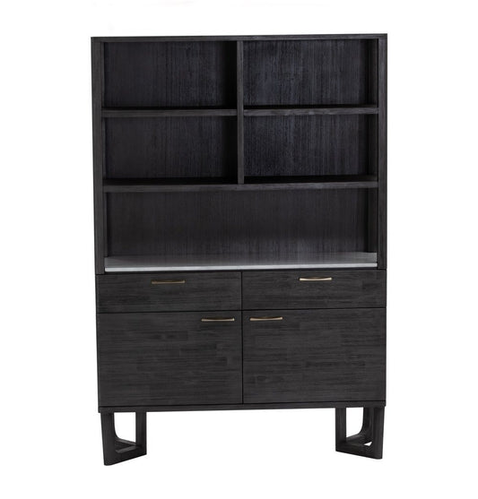 Solid Wood Bookcase - Denton Bookcase