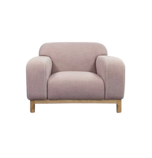Elsa 1-Seater Lounge Chair - Light Pink - GFURN