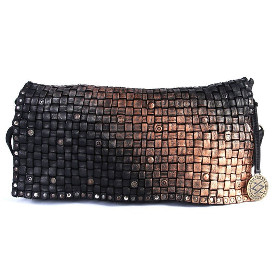 Artsy Leather Handbag - Flora