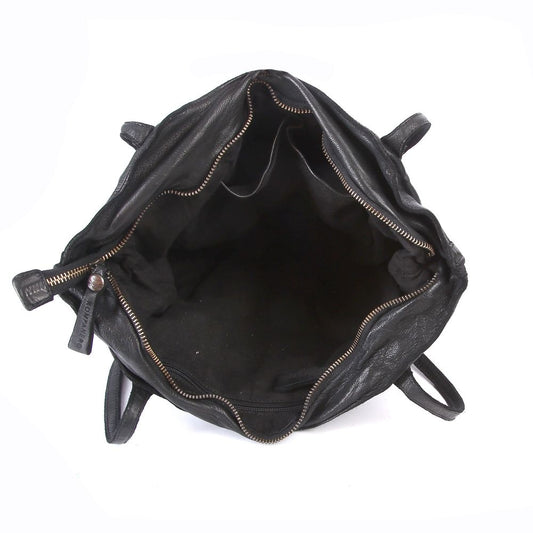 Leather Handbag - Bluebell