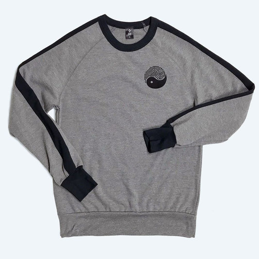 Yin Yang Tech Pullover (Grey / Black)
