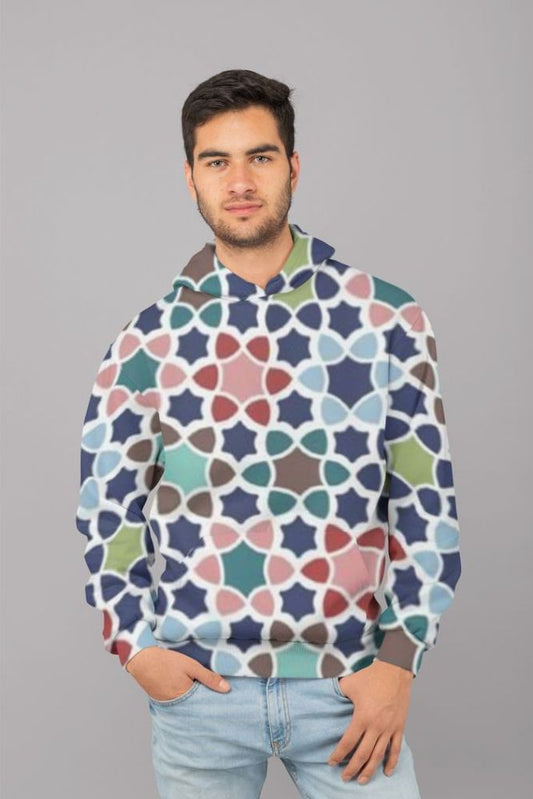 Abstract Pattern (1) UNISEX Sublimation Hoodie
