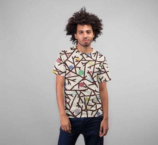 Abstract Pattern (36) Premium Sublimation Adult T-Shirt