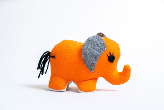 Small Elephant (Orange)