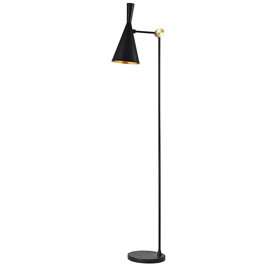 Jayda Tall Floor Lamp - Black - GFURN