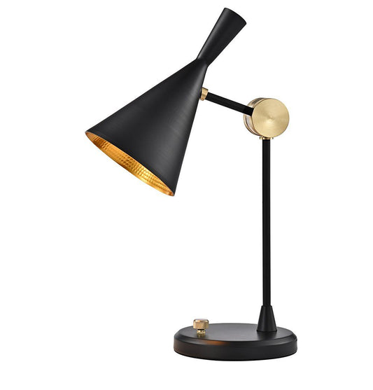 Jayda Tall Table Lamp - Black - GFURN