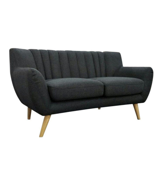 Lilly 2-Seater Sofa - Dark Grey - GFURN