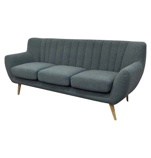 Lilly 3-Seater Sofa - Dark Grey - GFURN